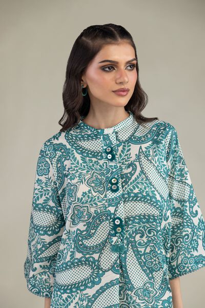 Printed | Cambric | Short Cambric Kurta | GBP 6.00
