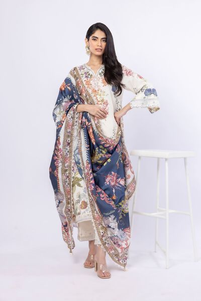 Printed | Tusser Silk | Dupatta | GBP 25.00
