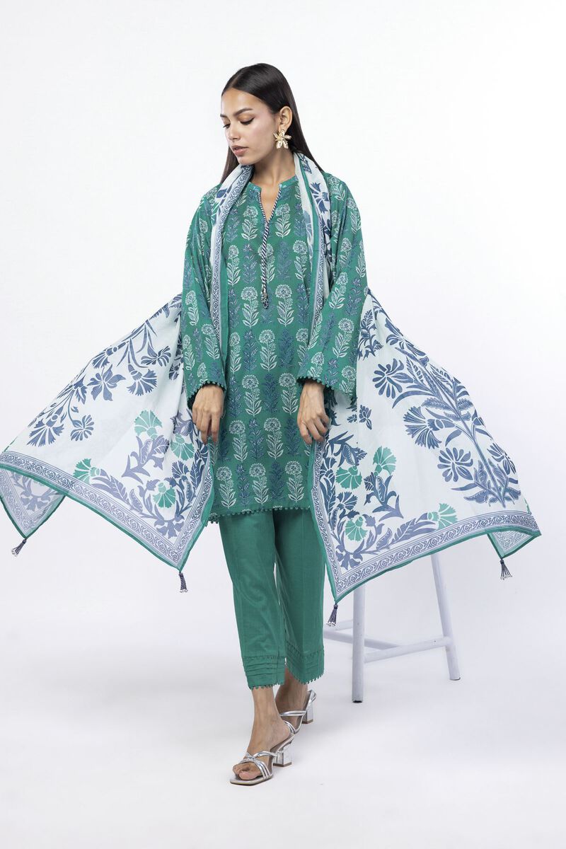 Printed | Lawn | Tailored 3 Piece | null