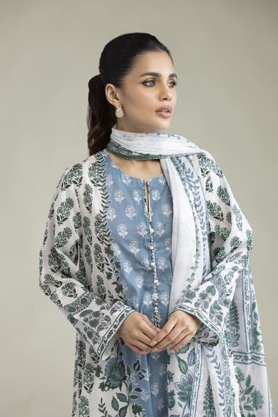 Embroidered | Lawn | Fabrics 3 Piece | GBP 40.00
