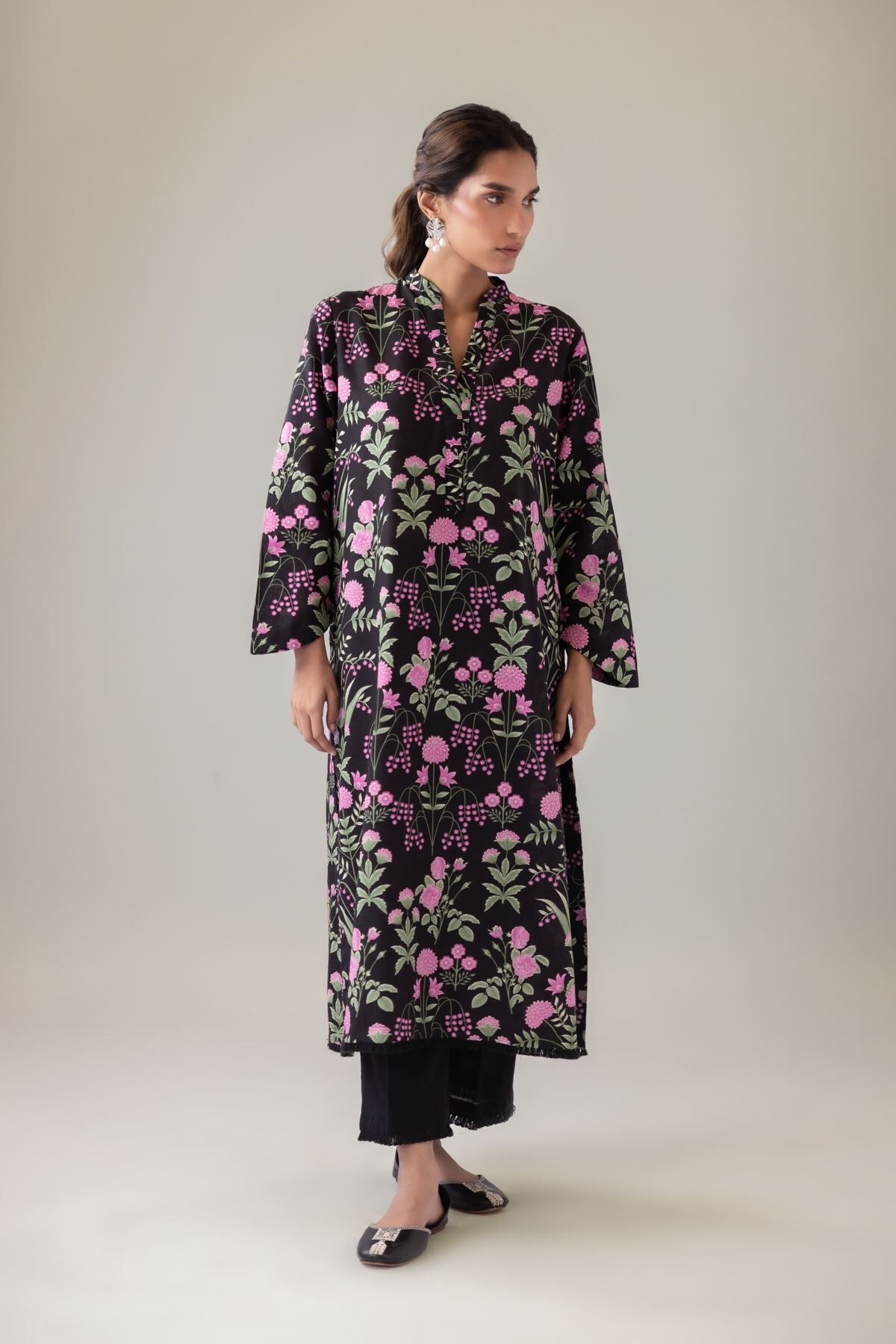Buy Kurta | 0.0 N/A | 25-09-12E2-04TA-VG_MULTI | Khaadi United Kingdom