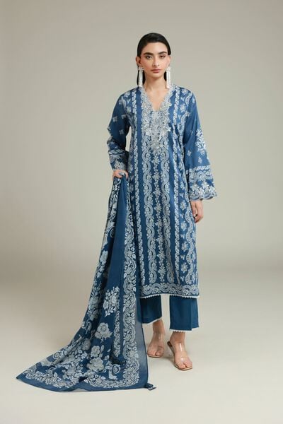 Embroidered | Lawn | Fabrics 3 Piece | GBP 40.00