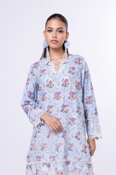 Embroidered | Viscose Oak Silk | Kurta | GBP 19.50