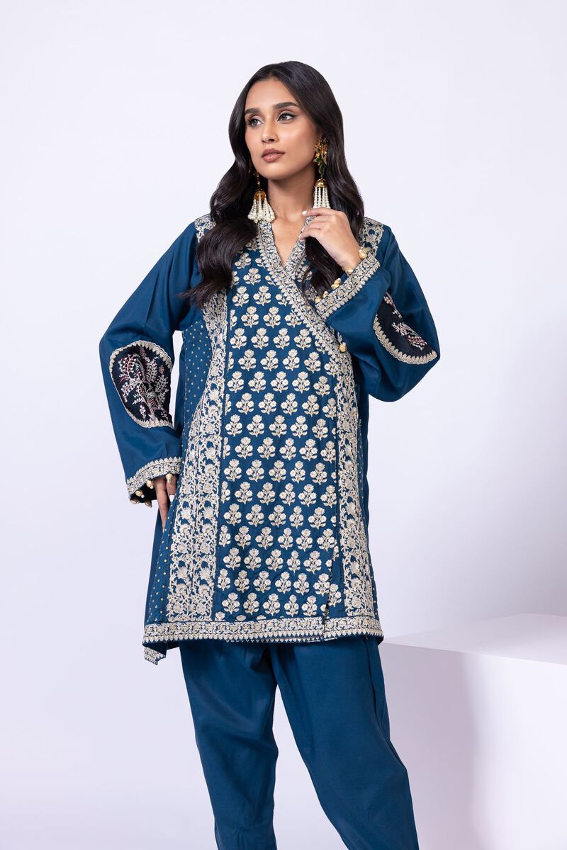 Embroidered | Viscose Oak Silk | Kurta | GBP 24.00