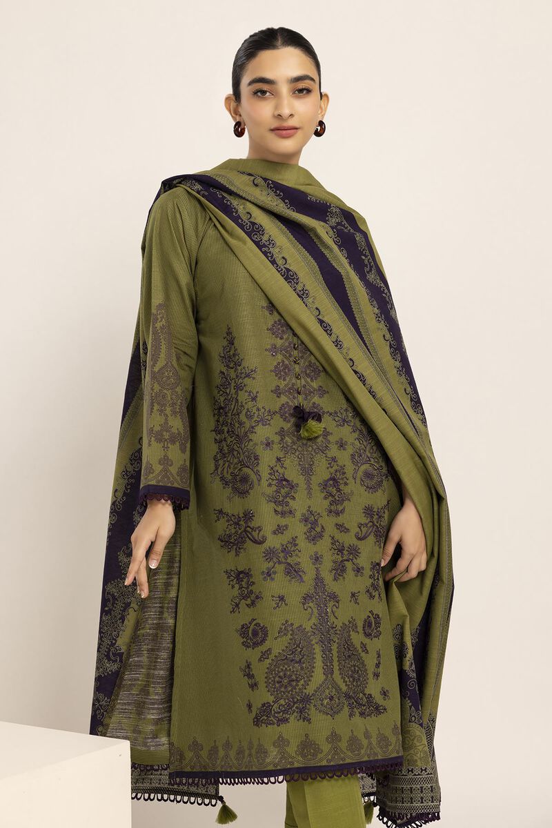 Embroidered | Khaddar | Fabrics 3 Piece | null