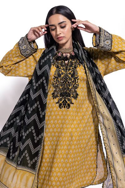 Lawn | Embroidered | Fabrics 3 Piece | GBP 12.50