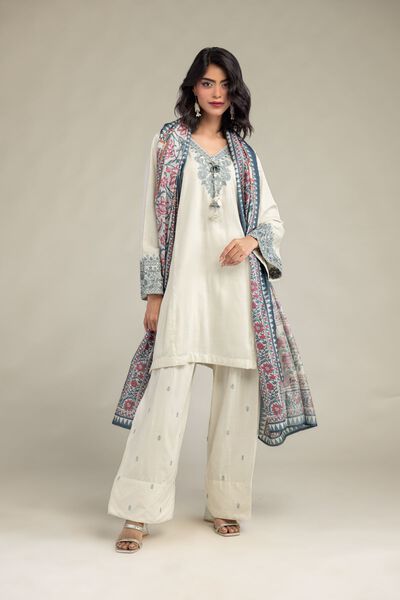 Embroidered | Raw Silk | Shalwar | GBP 35.00