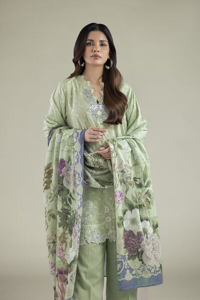 Embroidered | Broshia | 3-Piece Tailored Set | GBP 70.00