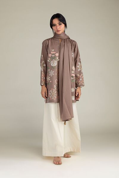 Embroidered | Cotton Dobby | Cotton Solid Pants | GBP 25.00