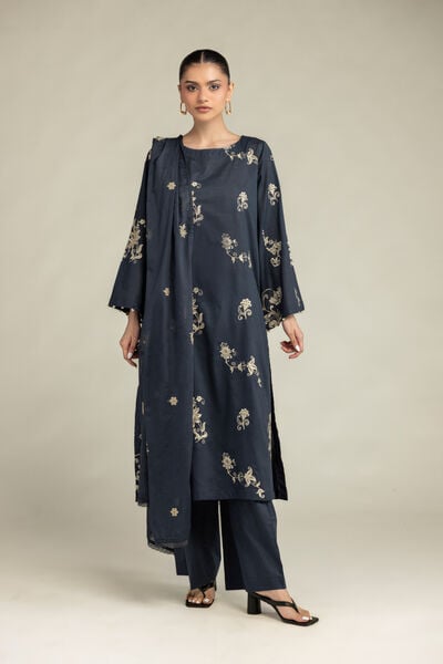 Embroidered | Cambric | Solid Cambric Pants | GBP 25.00