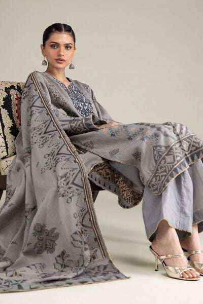 Embroidered | Jacquard | Tailored 3-piece Jacquard | GBP 70.00