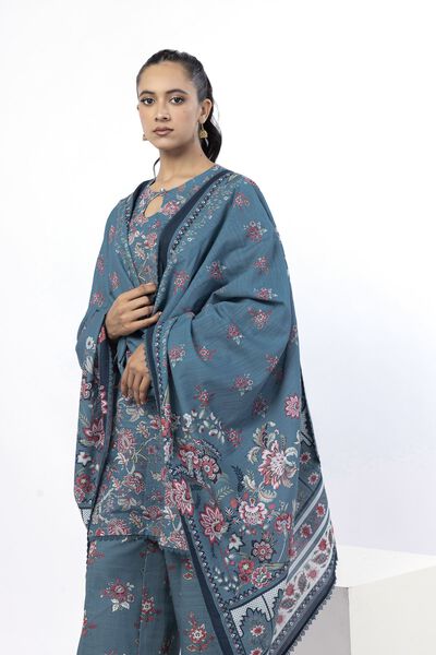 Embroidered | Light Khaddar | Tailored 3 Piece | GBP 22.50