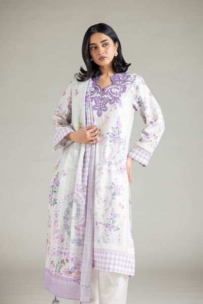 Embroidered | Textured Lawn | Tailored Lawn Set | GBP 50.00