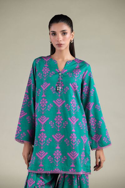 Printed | Cotton Dobby | Kurta | GBP 12.00