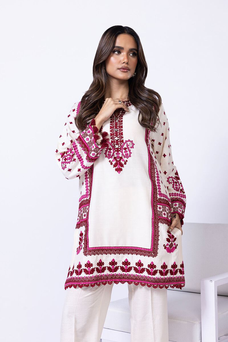 Embroidered | Raw Silk | Kurta | null