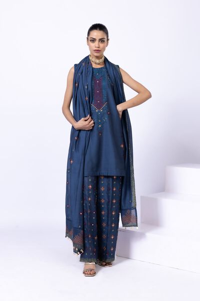Embroidered | Raw Silk | Kurta | GBP 12.00