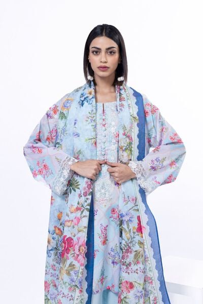 Embroidered | Lawn | Fabrics 3 Piece | GBP 10.50