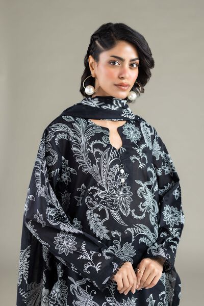 Printed | Lawn | Floral Kurta 3-piece | GBP 55.00