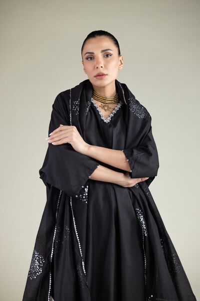 Embroidered | Cotton Net | Formal Sequin Dupatta | GBP 30.00