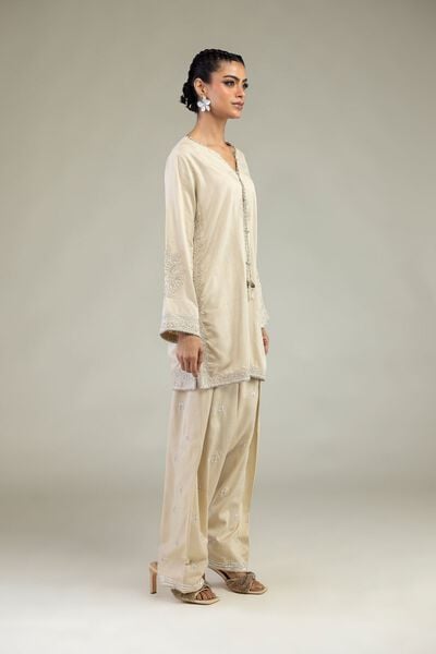 Embroidered | Raw Silk | Raw Silk Shalwar | GBP 30.00