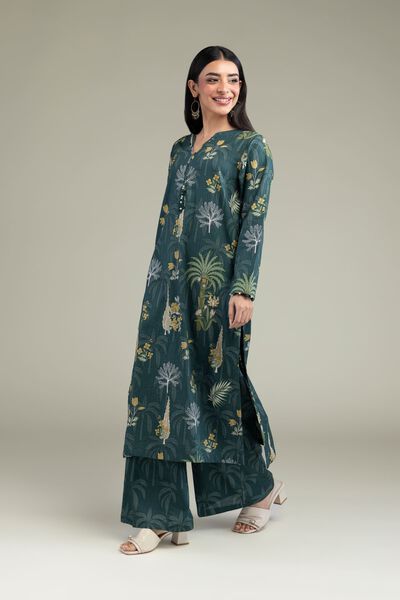 Printed | Cotton Dobby | Floral Cotton Pants | GBP 15.00