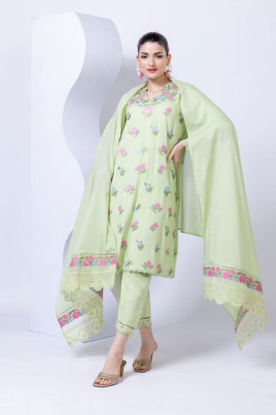 Embroidered | Crosshatch Raw Silk | Kurta | GBP 50.00