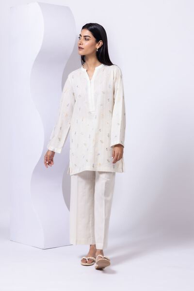 Embroidered | Leno | Kurta | GBP 12.50