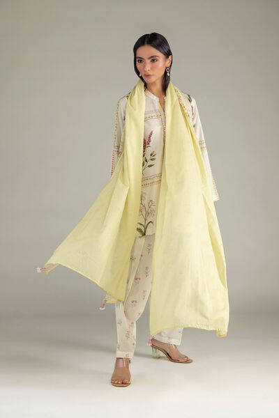 Printed | Lawn | Solid Lawn Dupatta | GBP 25.00