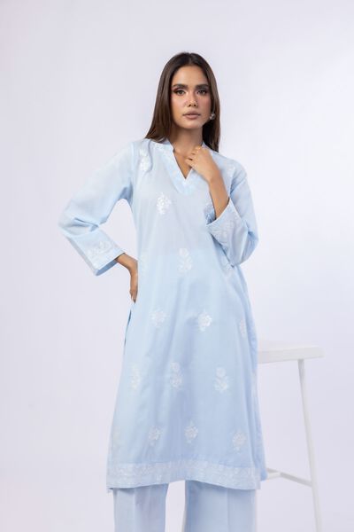 Embroidered | Cambric | Kurta | GBP 25.00