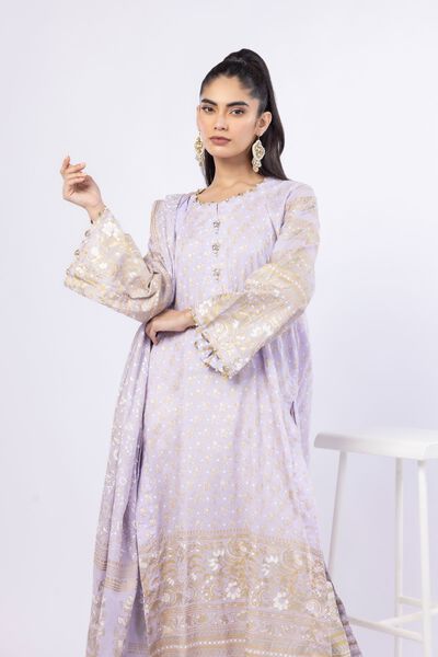 Printed | Voile | 3 Piece Co-ord Set | GBP 95.00