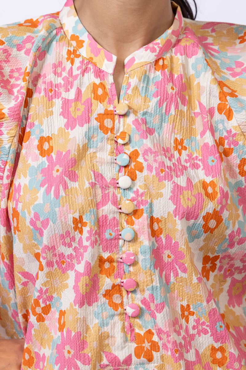 Printed | Ripple Crinkle | Kurta | GBP 10.00