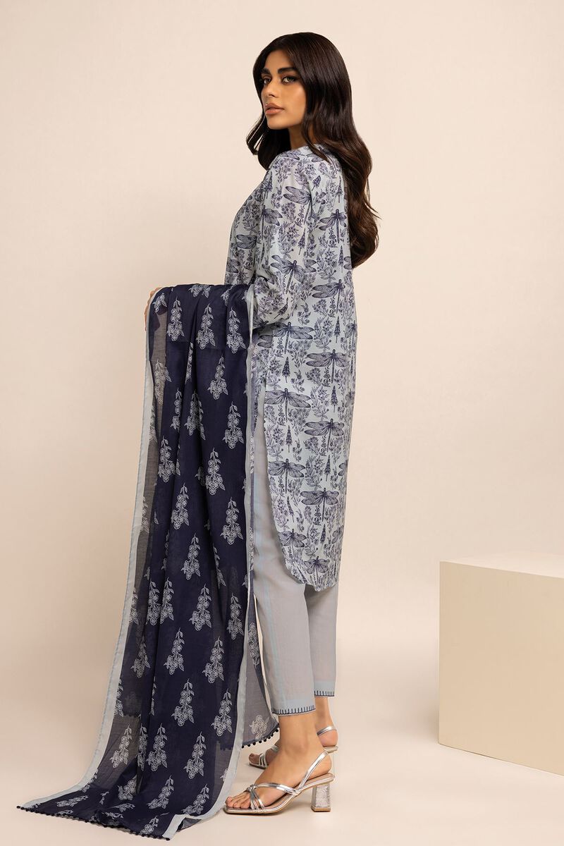 Printed | Cambric | Fabrics 3 Piece | null