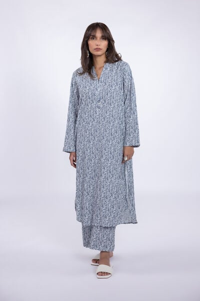 Printed | Western Ripple | 2 Piece Co-ord Set | GBP 12.50