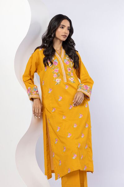 Embroidered | Cambric | Kurta | GBP 25.00