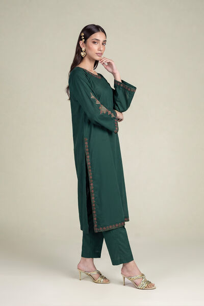 Embroidered | Cambric | Solid Cambric Pants | GBP 25.00