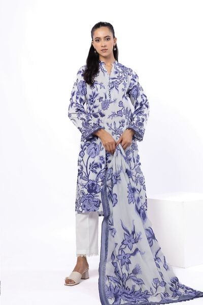 Embroidered | Cambric | Fabrics 3 Piece | GBP 30.00