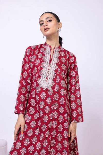 Embroidered | Cambric | Kurta | GBP 25.00