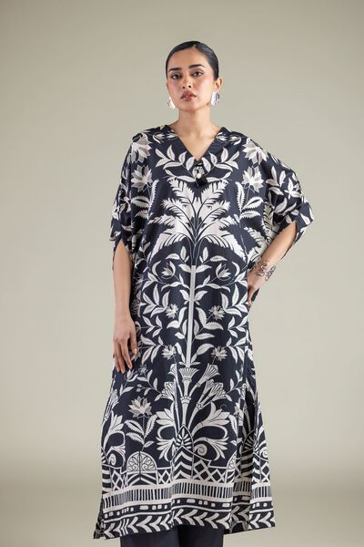 Embroidered | Cambric | Printed Cambric Kurta | GBP 12.50