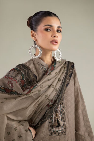 Embroidered | Broshia | Fabrics 3 Piece | GBP 45.00