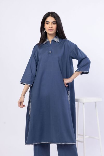 Embroidered | Linen Cotton | Kurta | GBP 25.00