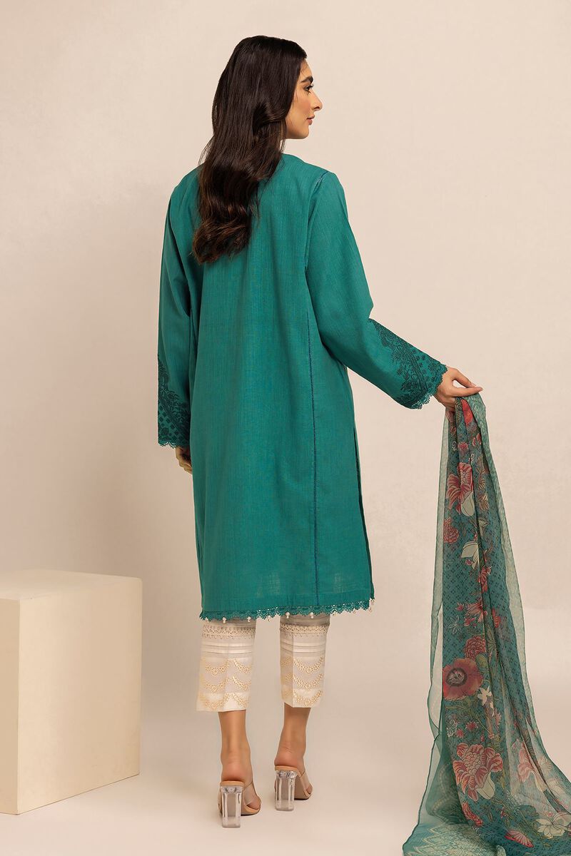 Crosshatch | Embroidered | Fabrics 2 Piece | Top Dupatta | null