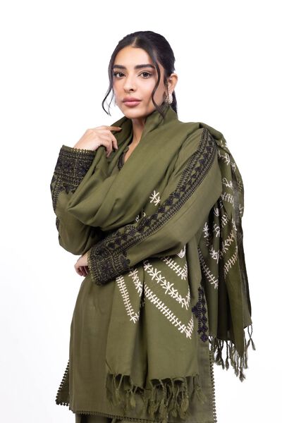 Dyed | Acrylic | Shawl | GBP 22.00