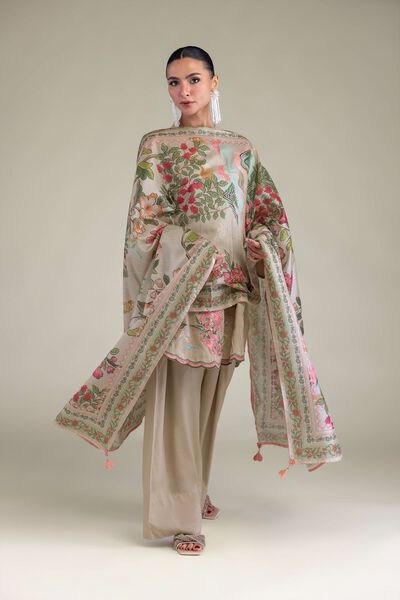 Embroidered | Polyester Silk | Dupatta | GBP 20.00