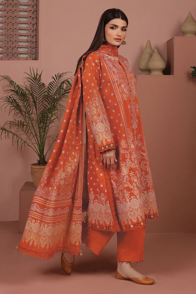 Lawn | Printed | Fabrics 3 Piece | GBP 12.50