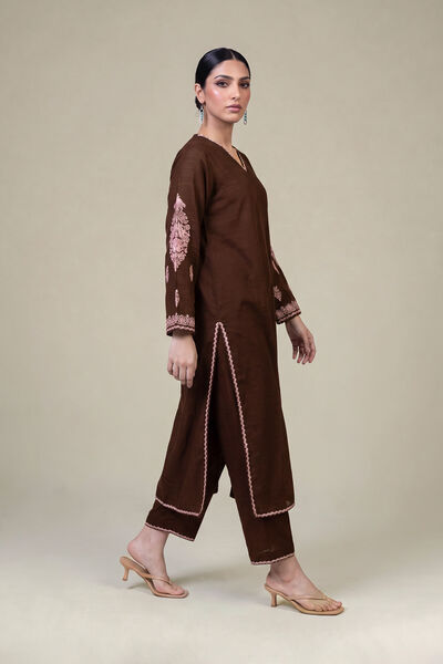 Embroidered | Light Khaddar | Solid Khaddar Pants | GBP 25.00