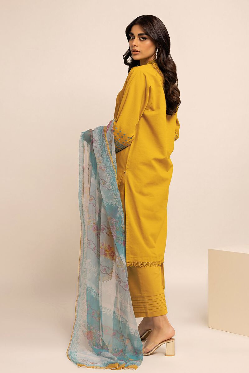 Embroidered | Crosshatch | Fabrics 3 Piece | null