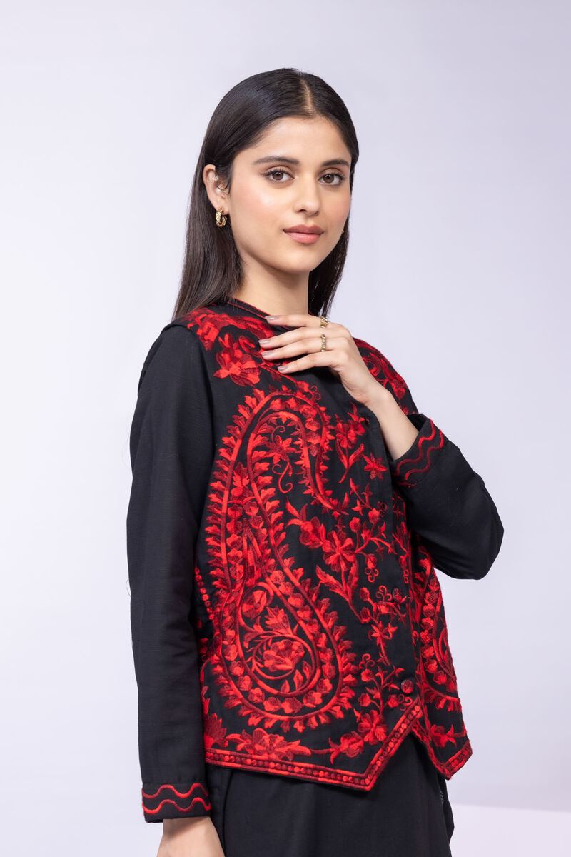 Printed | Khaddar | Waistcoat | null