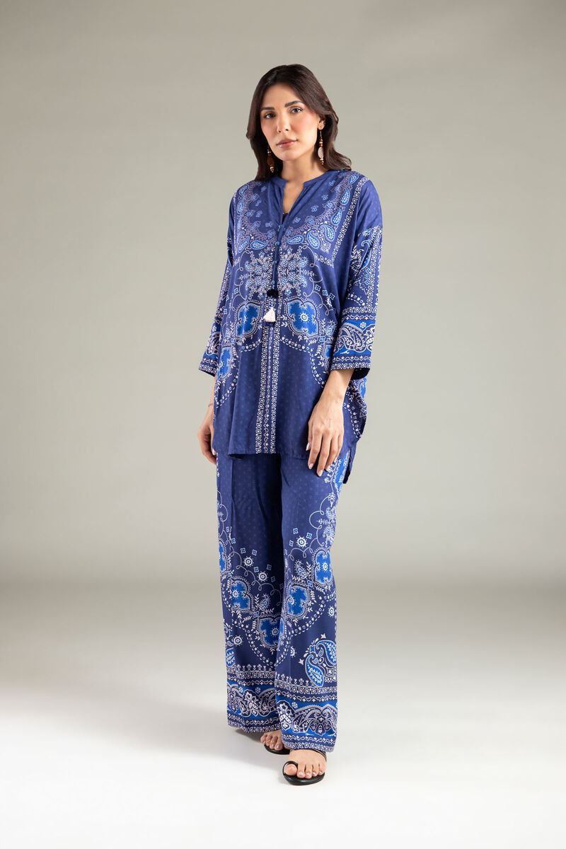 Printed | Viscose | Paisley Relaxed Pants | GBP 12.00