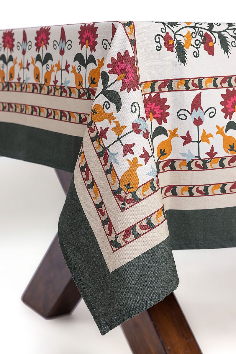 Cotton | Printed | Table Cover | null