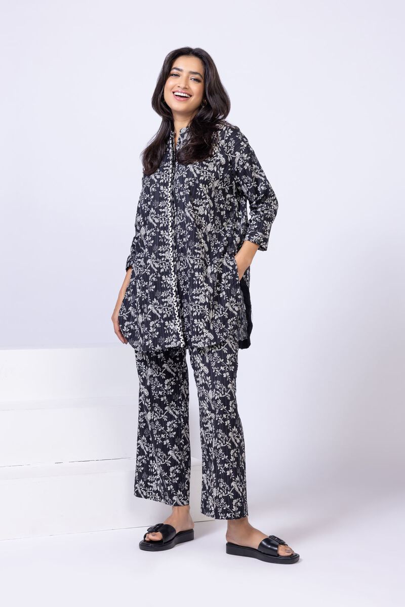 Printed | Textured Stretch | Kurta | GBP 7.50